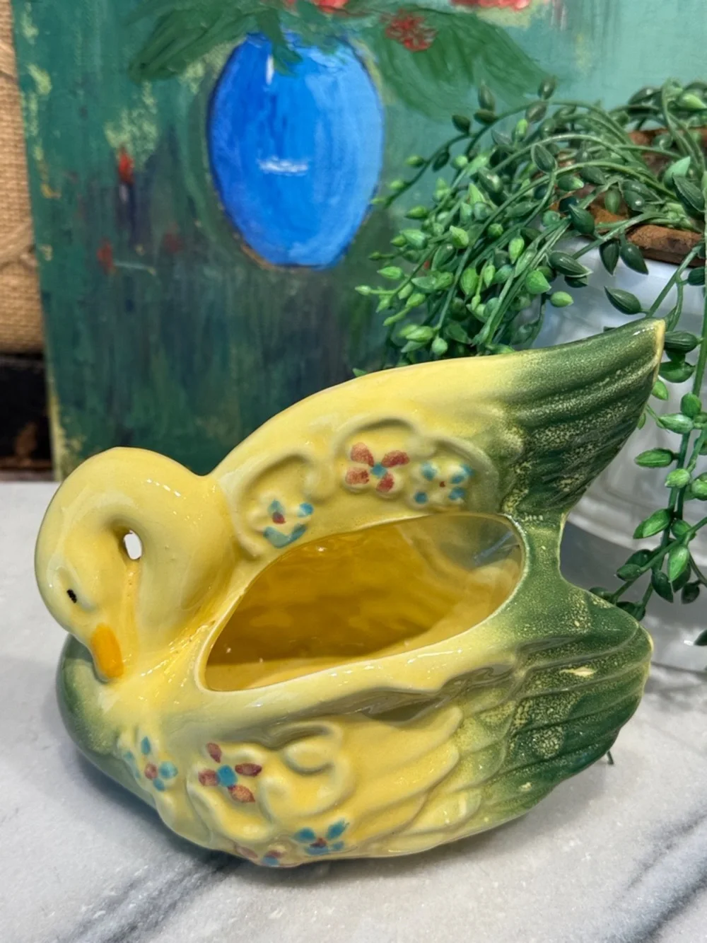 Vintage Swan Planter - Unbranded - Picture 3 of 12